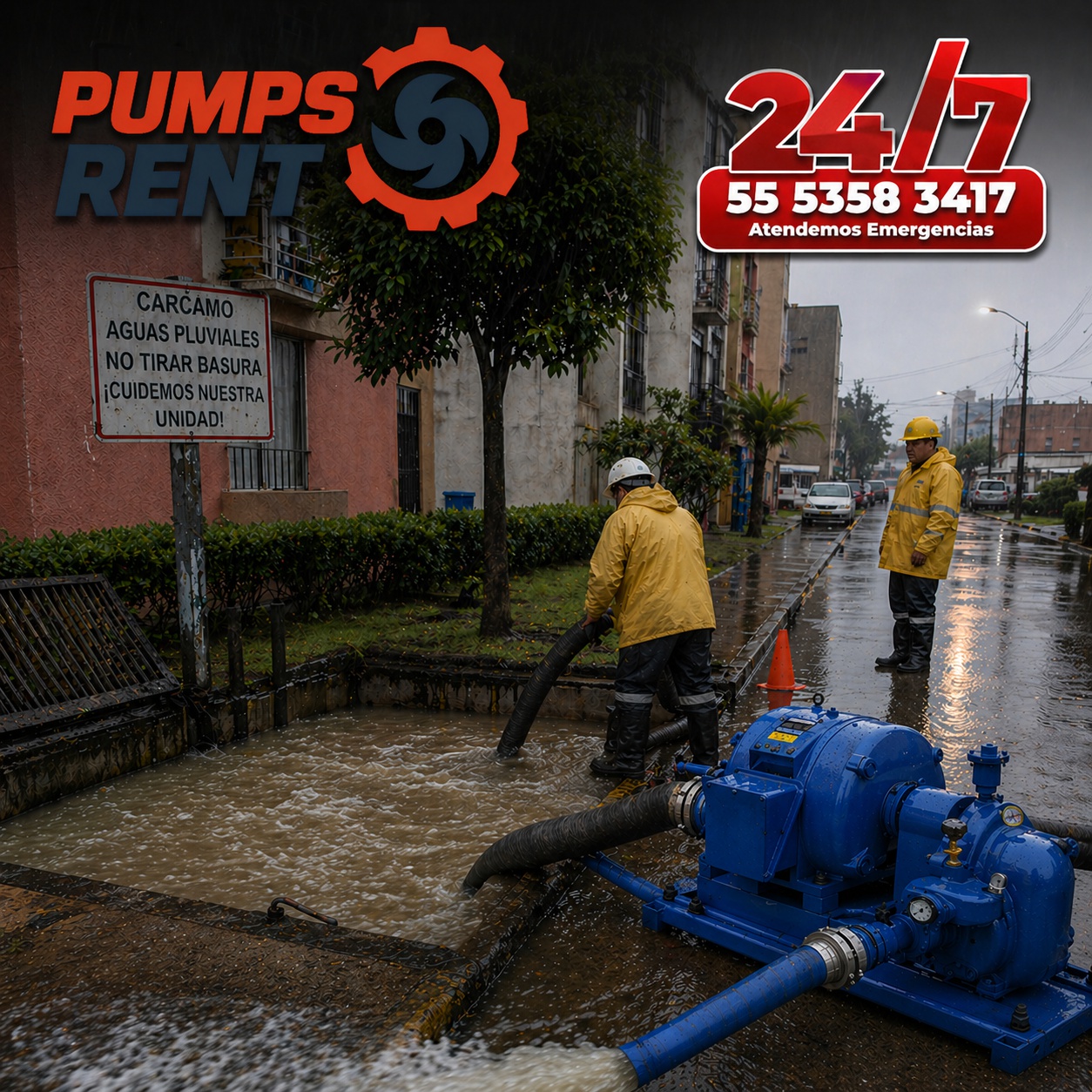 RENTA DE BOMBAS PARA ACHIQUE